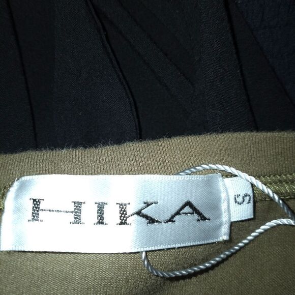 HIKA ARMY GREEN DRESS SZ.S EUC - Picture 5 of 6